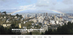 Desktop Screenshot of moghaddamlab.org