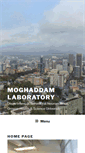 Mobile Screenshot of moghaddamlab.org